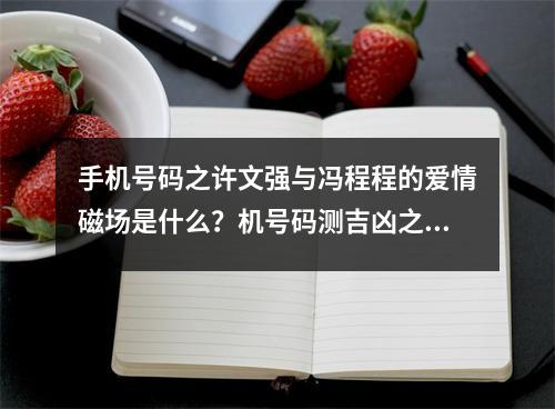 手机号码之许文强与冯程程的爱情磁场是什么？机号码测吉凶之手机号码中八大磁场的财运状况事